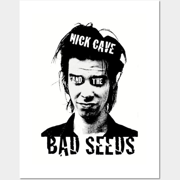 Nick Cave and the Bad Seeds Wall Art by OSCAR BANKS ART